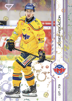 Josef Kolacek Ceske Budejovice Tipsport ELH 2024/25 SportZoo 2. serie Puck Marks #298